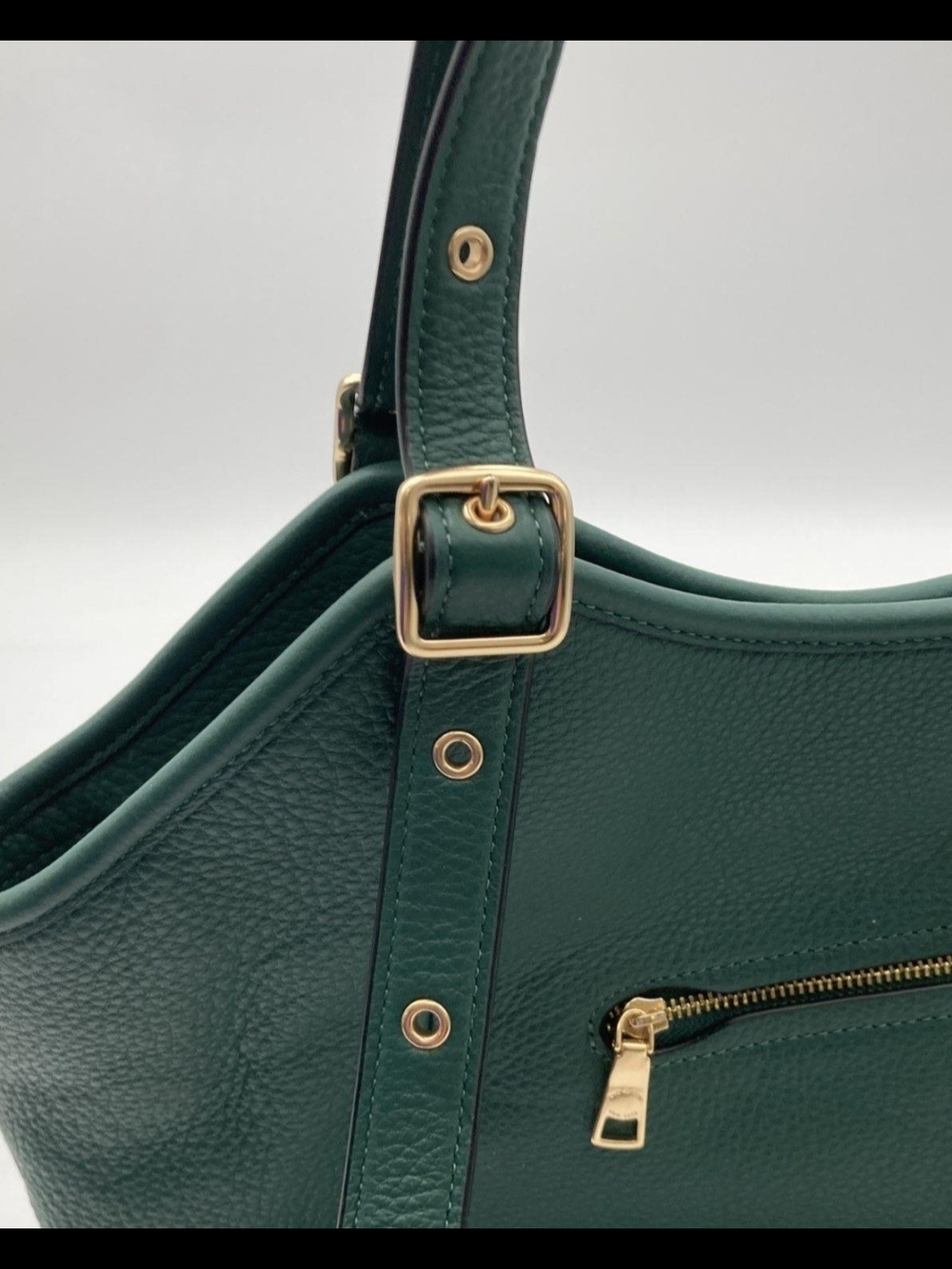 Coach Meadow Dark Green Shoulder Bag - Picture 6 of 6